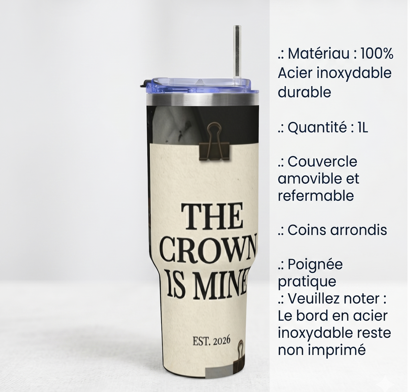 "THE CROWN IS MINE – EST. 2026"